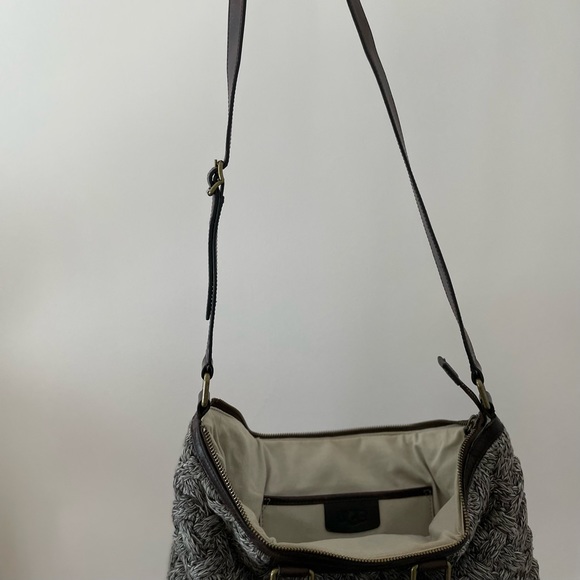 UGG Cable Knit 🧶 Satchel in Gray - Picture 7 of 12